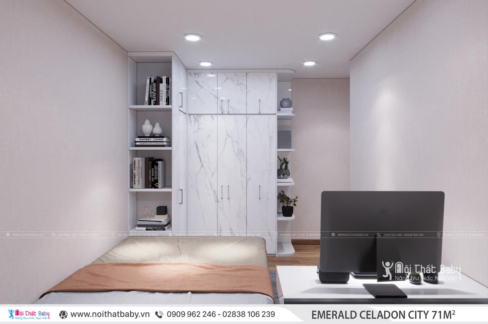 Tổng hợp các mẫu thiết kế nội thất Chung cư Emerald Celadon City